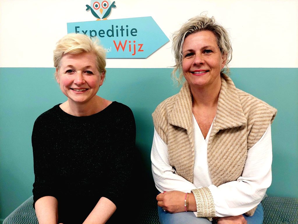 Oprichters Expeditie Wijz Monique Engberink en Kim Huiskes. Foto: Jadrike