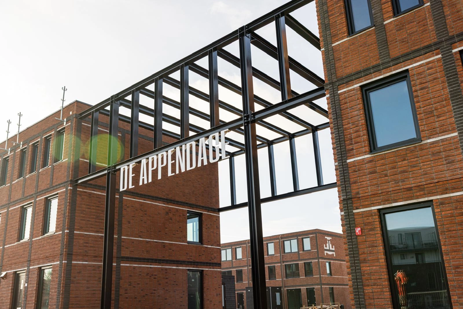 Wist jij dat? De Appendage is in een fabriek gebouwd